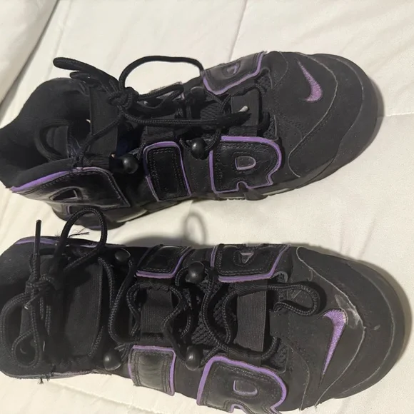 Nike Black and Purple Sneakers - Picture 6 of 11